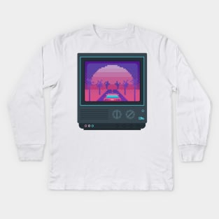 Nostalgia trip Kids Long Sleeve T-Shirt